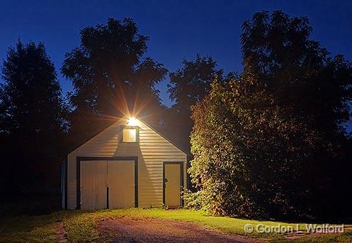 Lockmaster's Garage_21646-9.jpg - Rideau Canal Waterway photographed at Smiths Falls, Ontario, Canada.